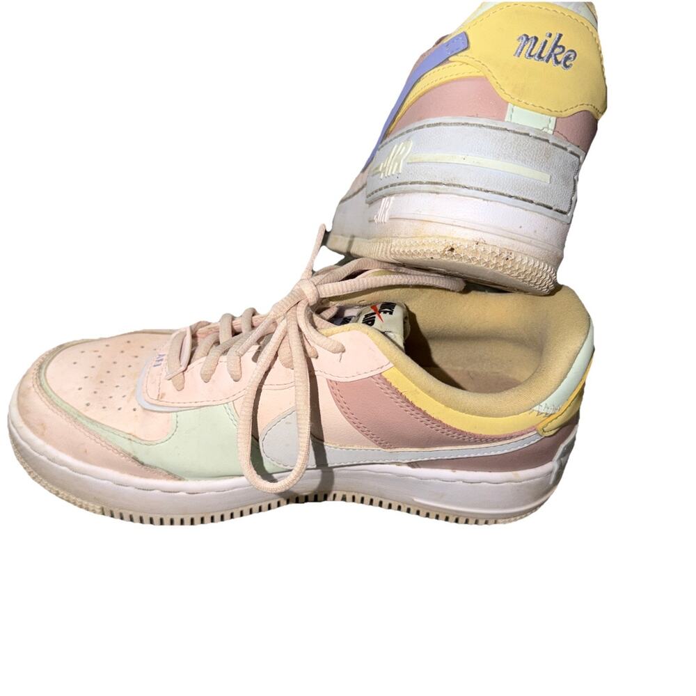 Nike Womens Air Force 1 Shadow Shoes CI0919-600 Size 8 Light Soft Pink SRB